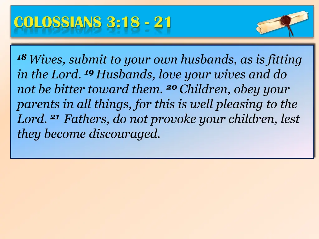 colossians 3 18 21