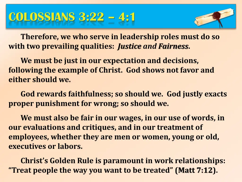 colossians 3 22 4 1 5