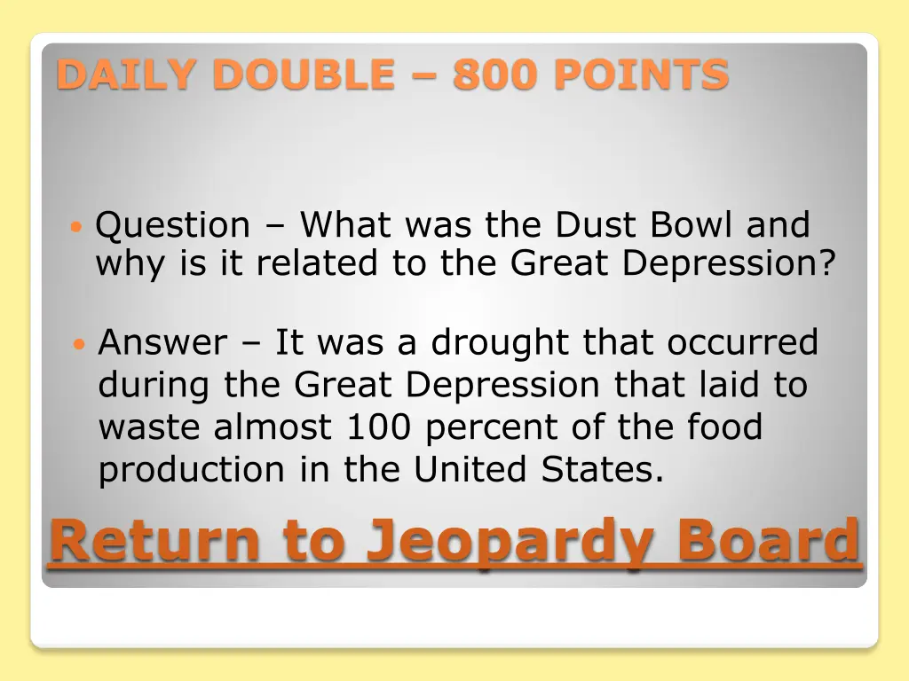 daily double 800 points