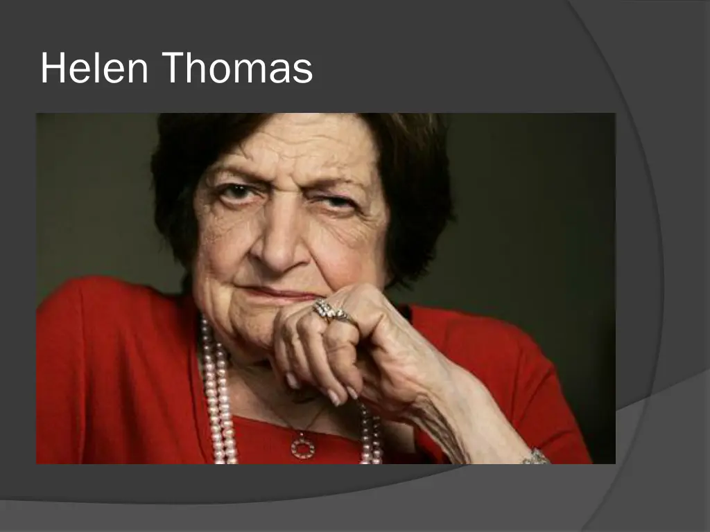 helen thomas