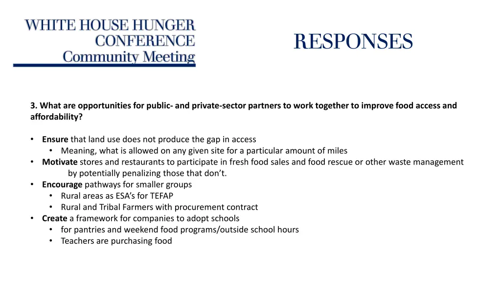 white house hunger conference community meeting 12