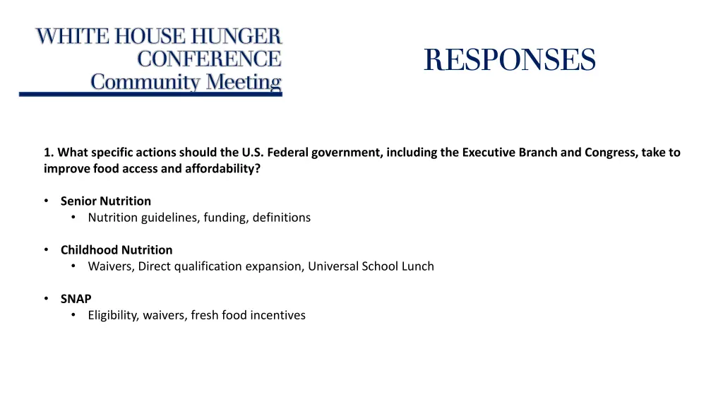 white house hunger conference community meeting 7