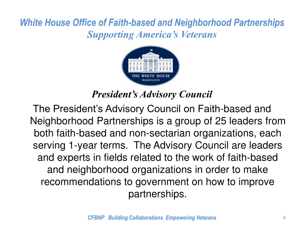 white house office of faith based 3