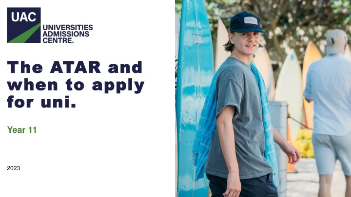 the atar and the atar and when to apply when