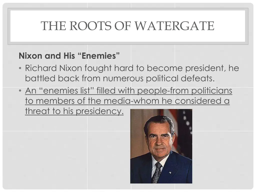 the roots of watergate 2