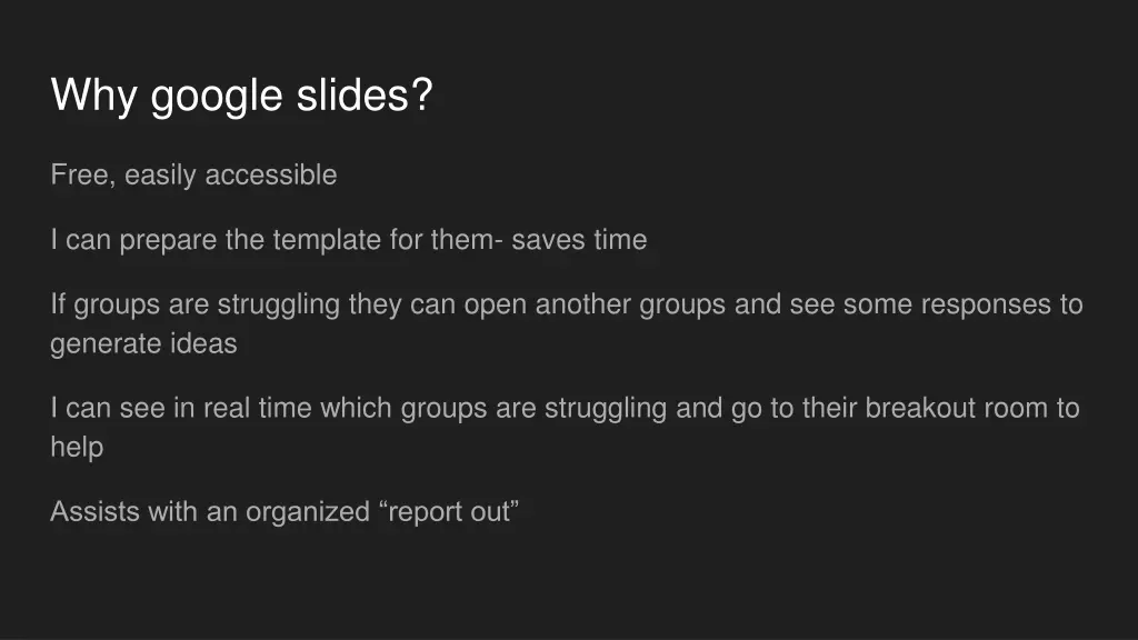 why google slides