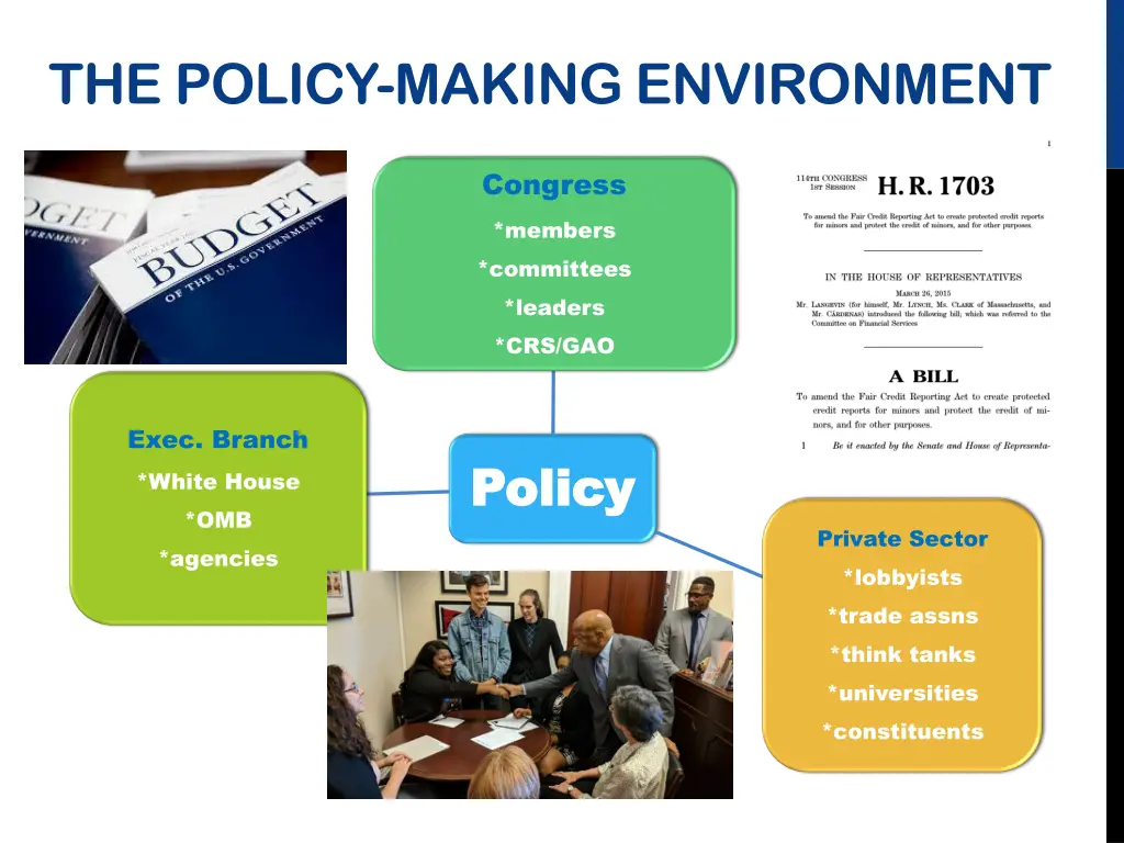 the policy making environment