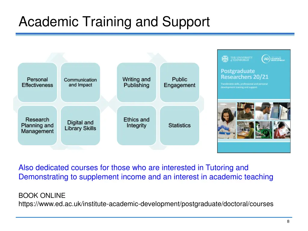 academic training and support 4