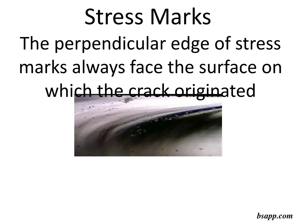 stress marks