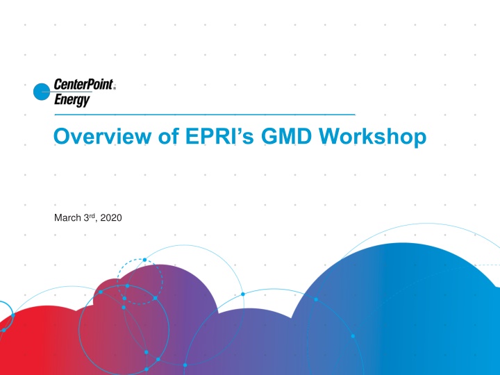 overview of epri s gmd workshop