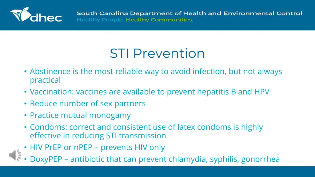 sti prevention