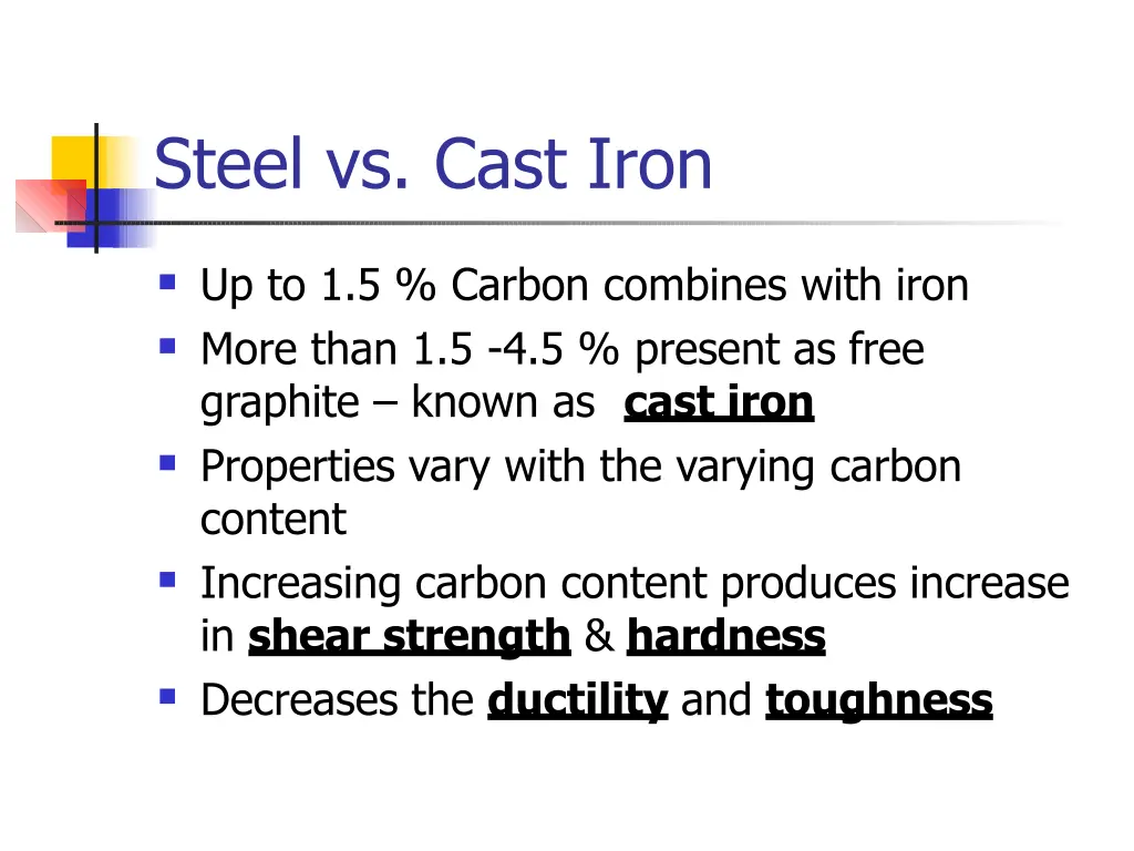 steel vs cast iron