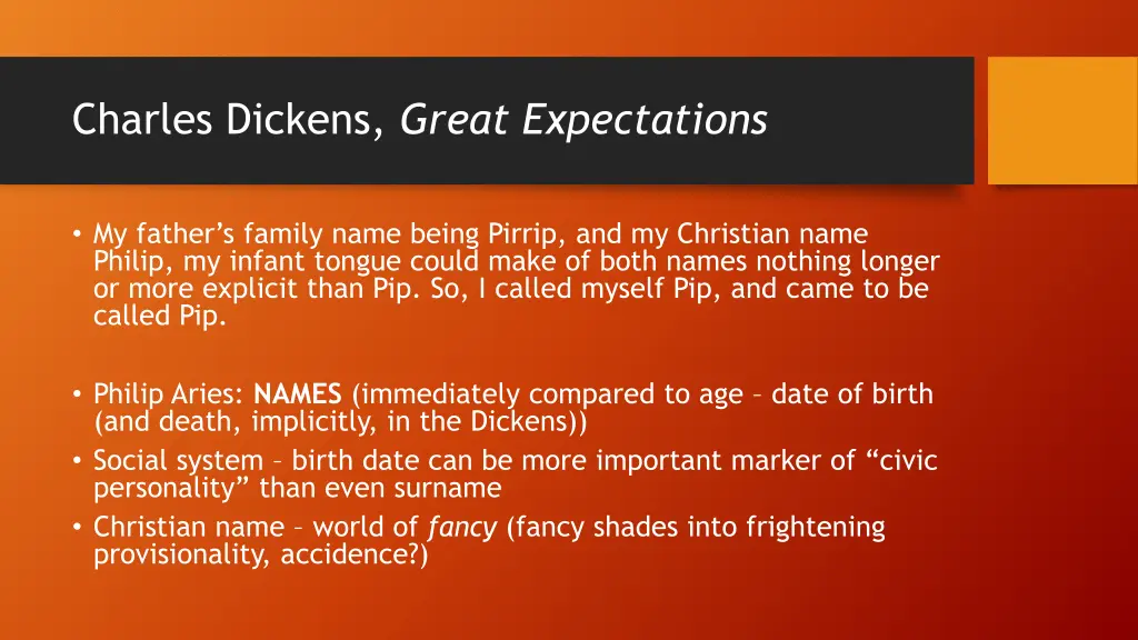 charles dickens great expectations