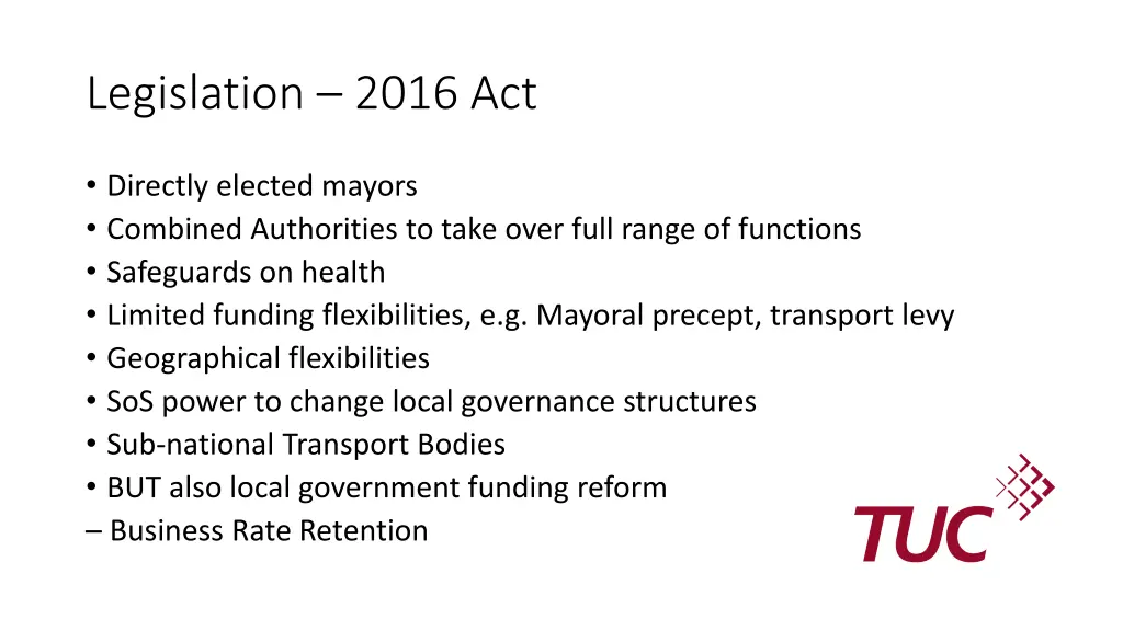 legislation 2016 act