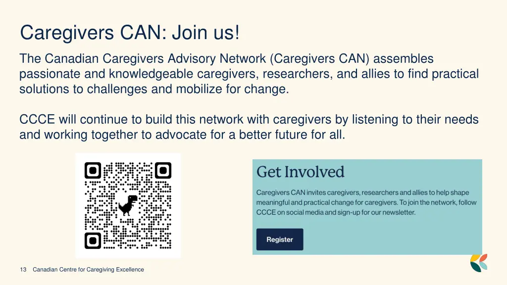 caregivers can join us