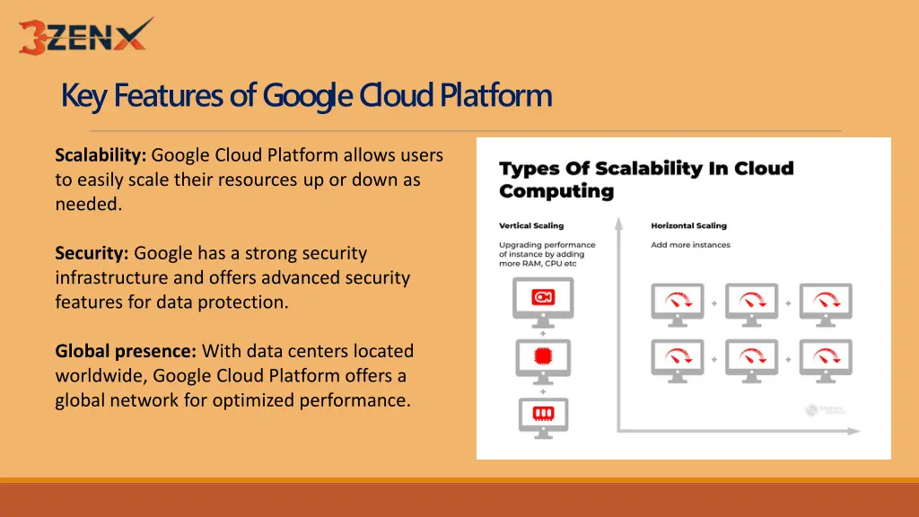 key features of google cloud platform