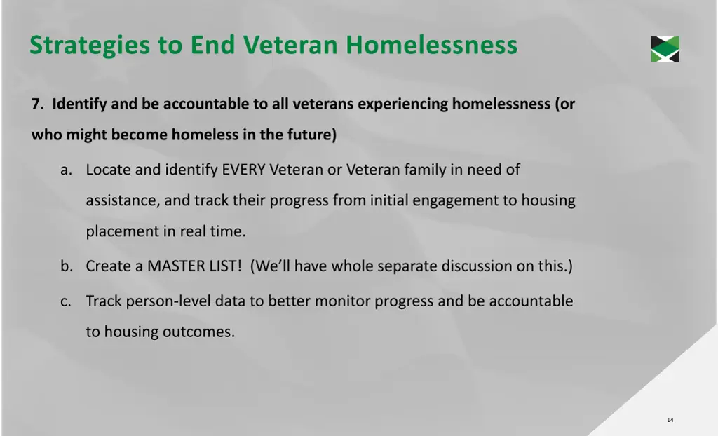 strategies to end veteran homelessness 5