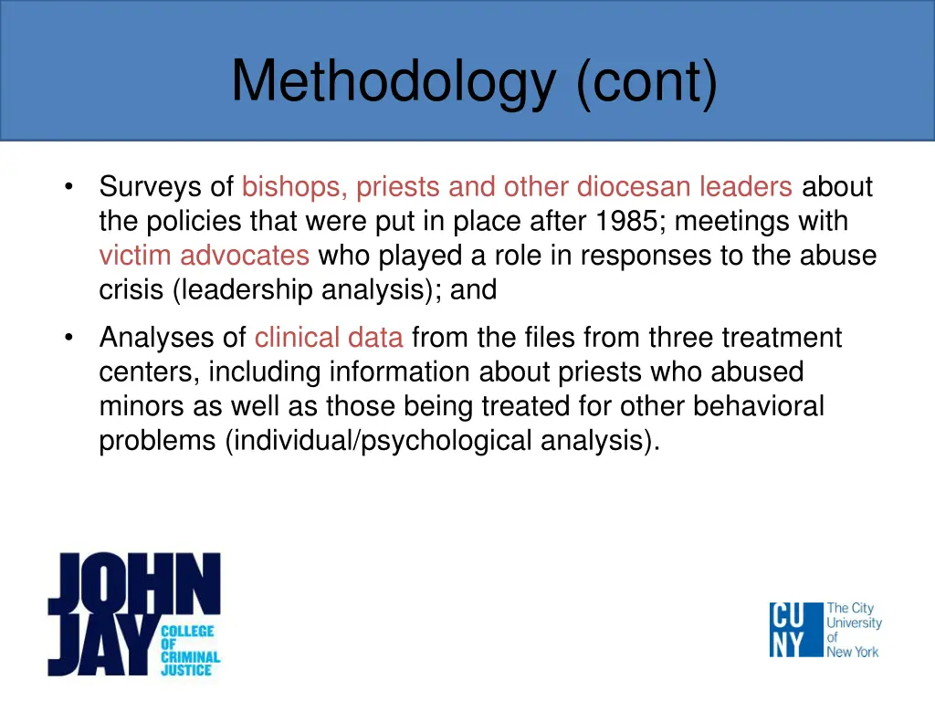 methodology cont 1