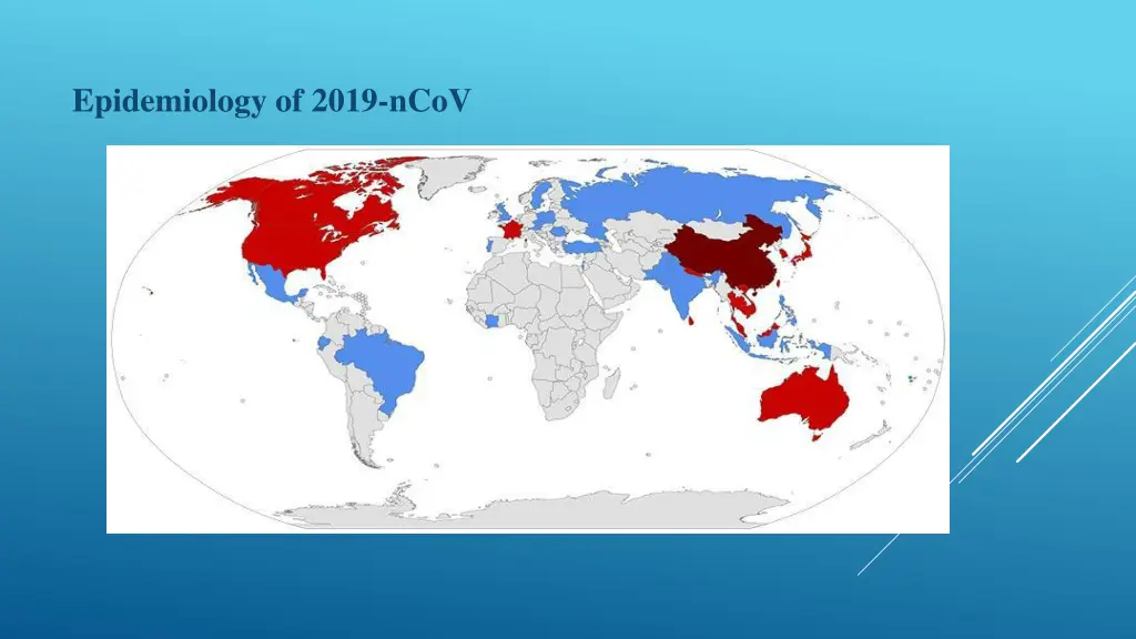 epidemiology of 2019 ncov