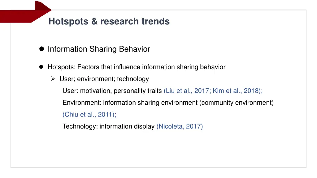 hotspots research trends 1