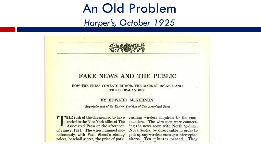 an old problem harper s october 1925