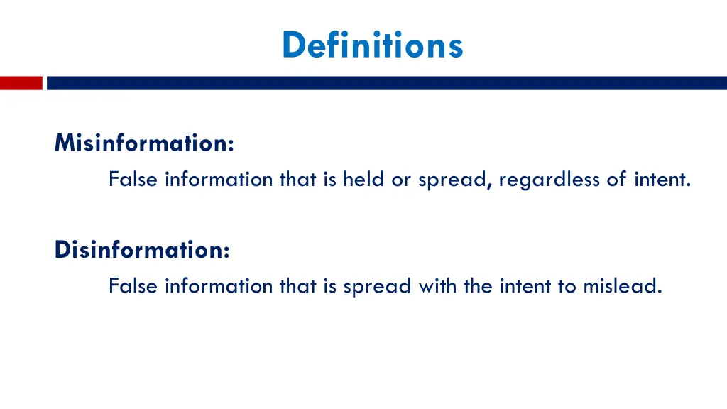 definitions