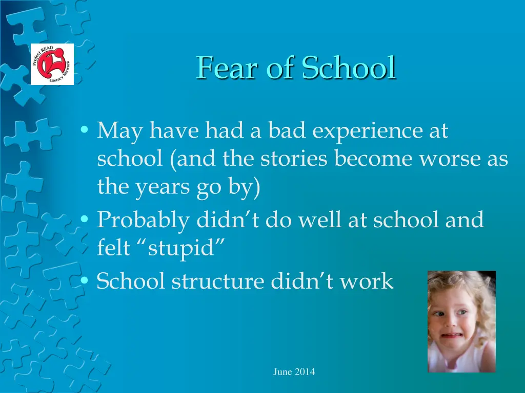 fear of school