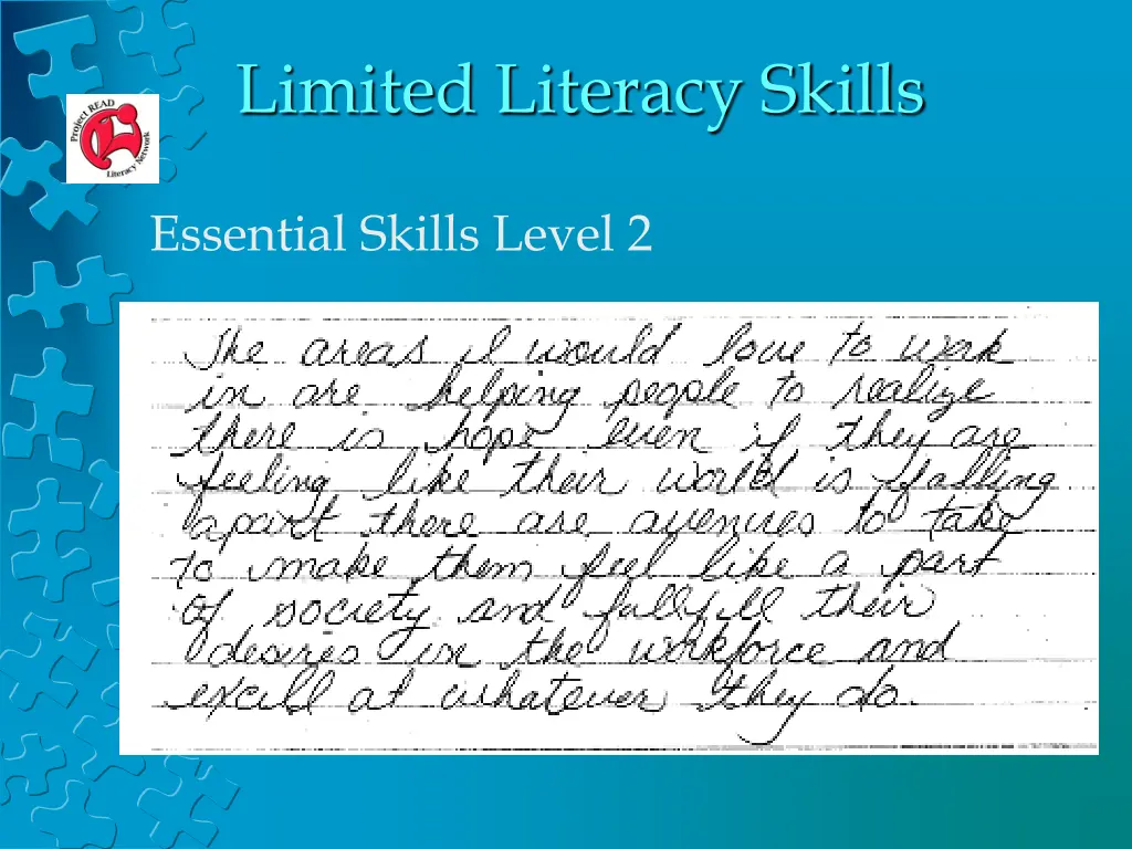 limited literacy skills 2