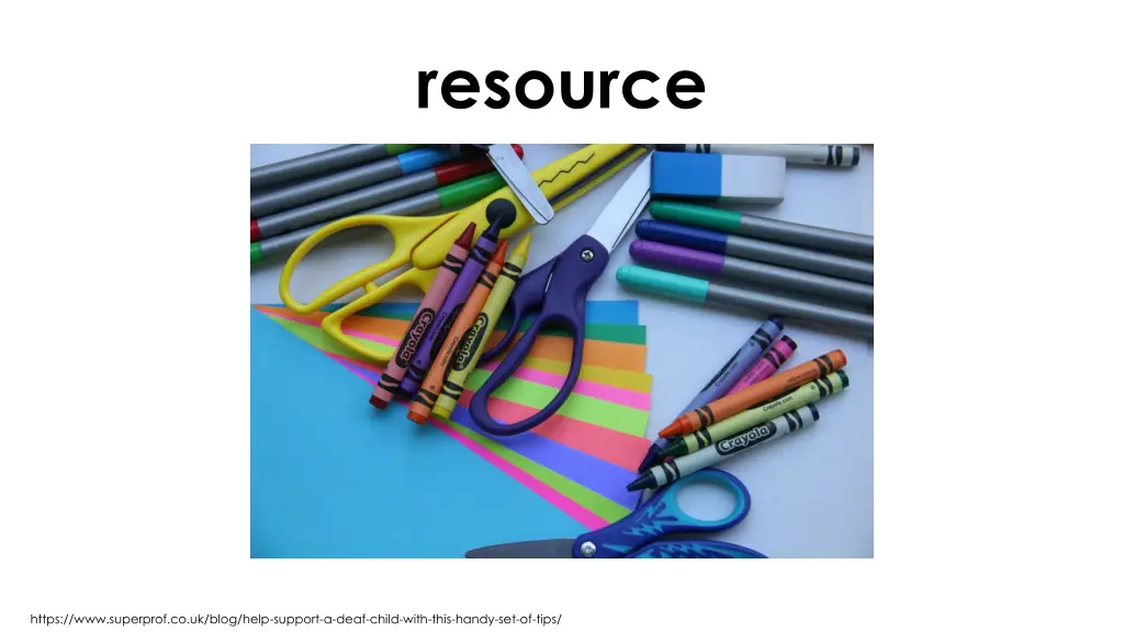 resource