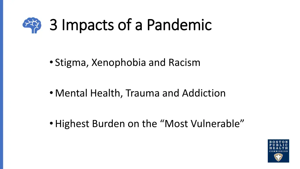 3 impacts of a pandemic 3 impacts of a pandemic