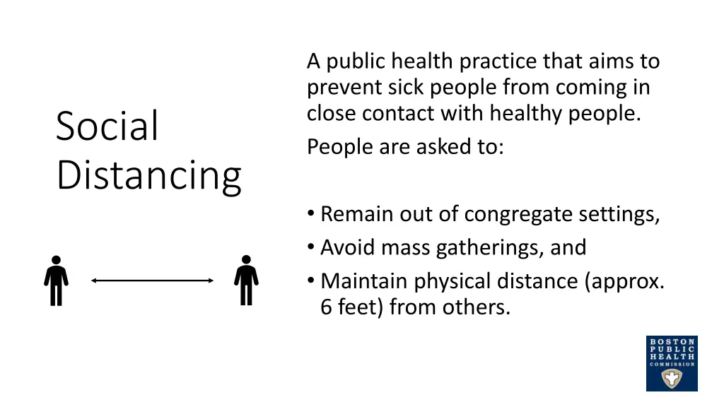 a public health practice that aims to prevent