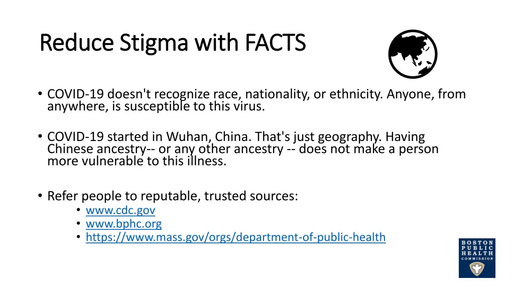 reduce stigma with facts reduce stigma with facts