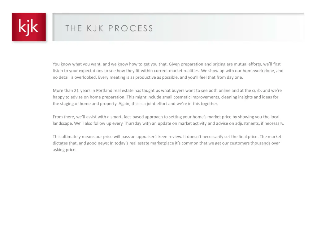 the kjk process