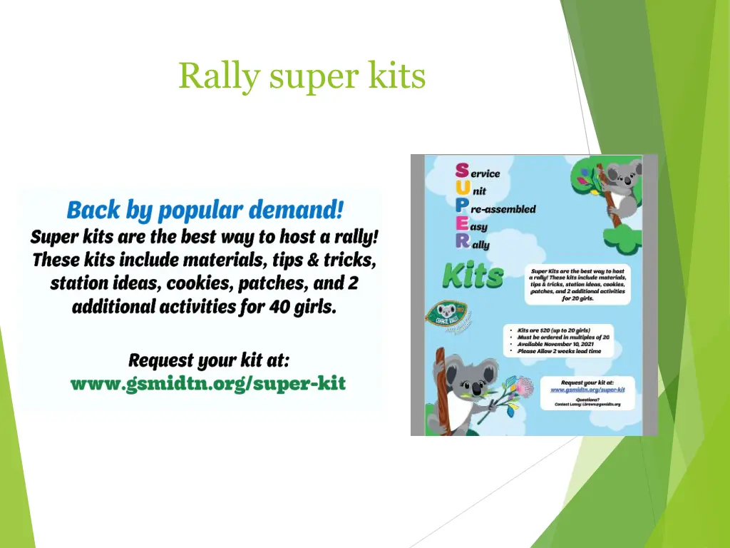 rally super kits