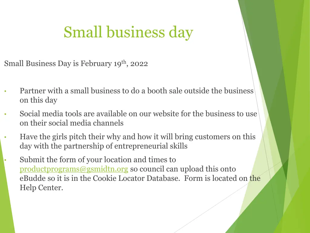 small business day