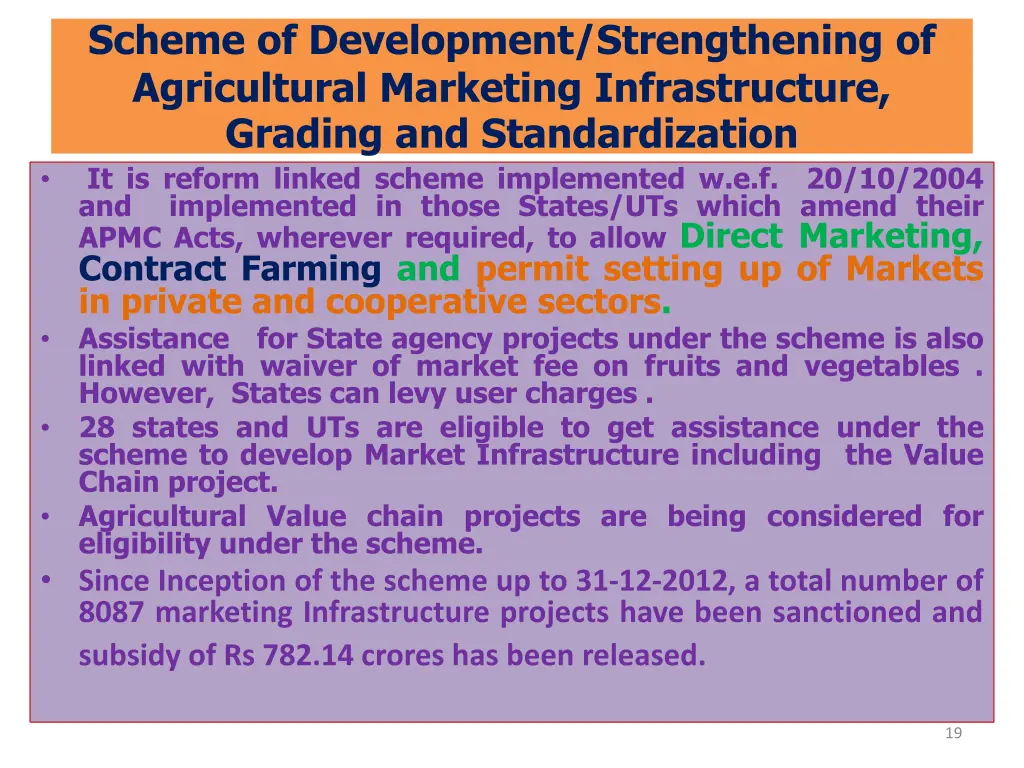 scheme of development strengthening