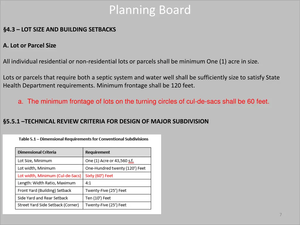 planning board 5