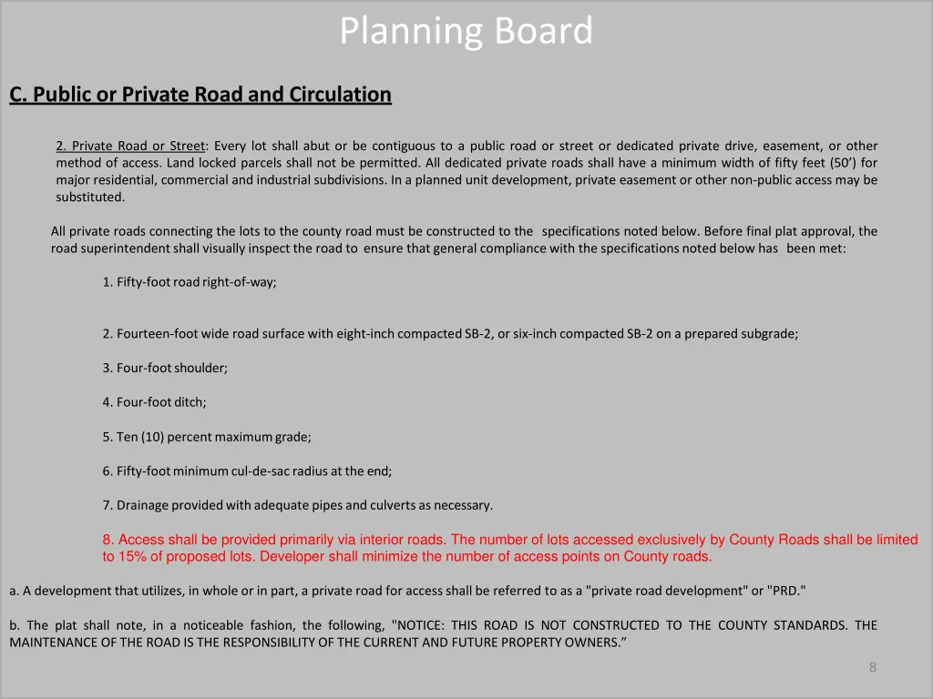 planning board 6