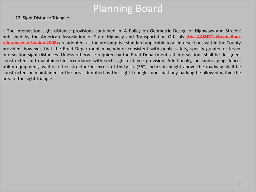 planning board 7