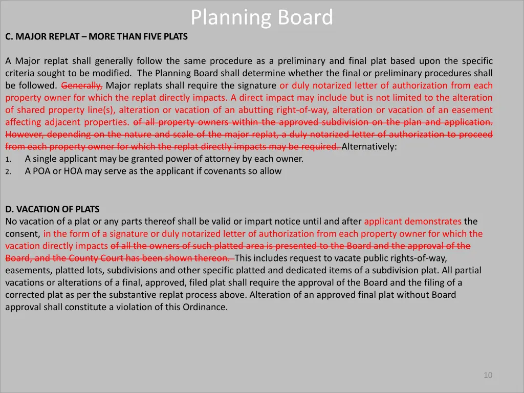 planning board 8