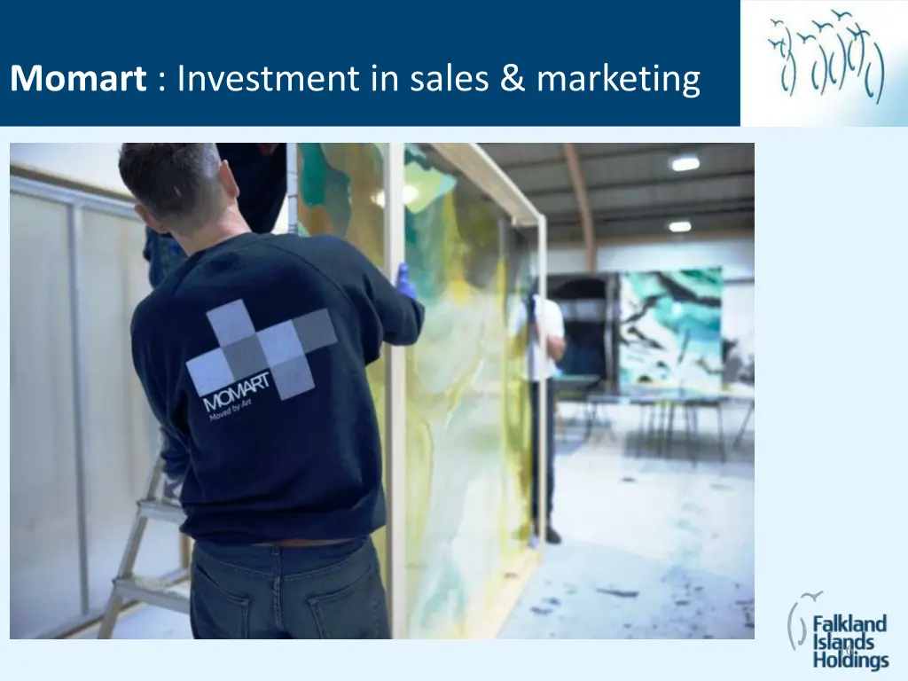 momart investment in sales marketing