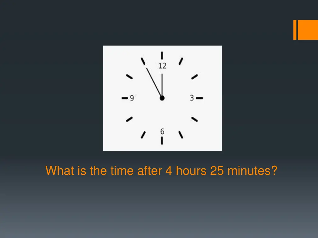 what is the time after 4 hours 25 minutes