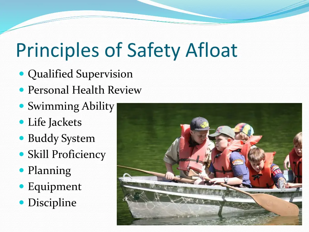 principles of safety afloat