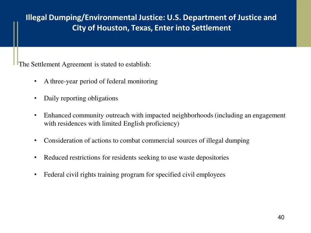 illegal dumping environmental justice 1