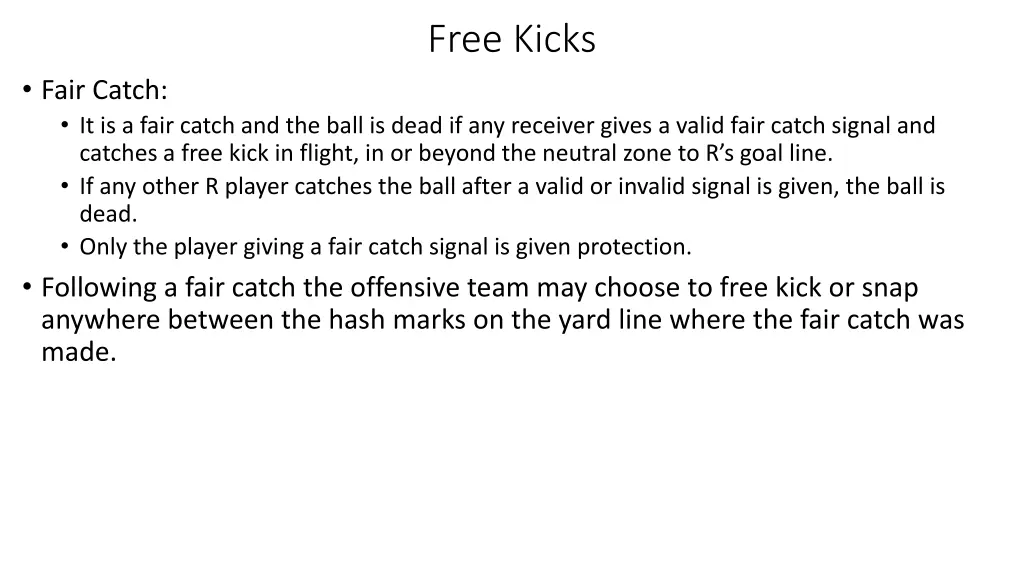 free kicks 17