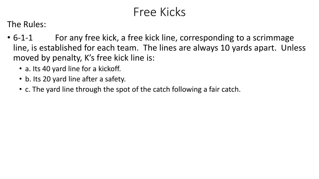 free kicks 3