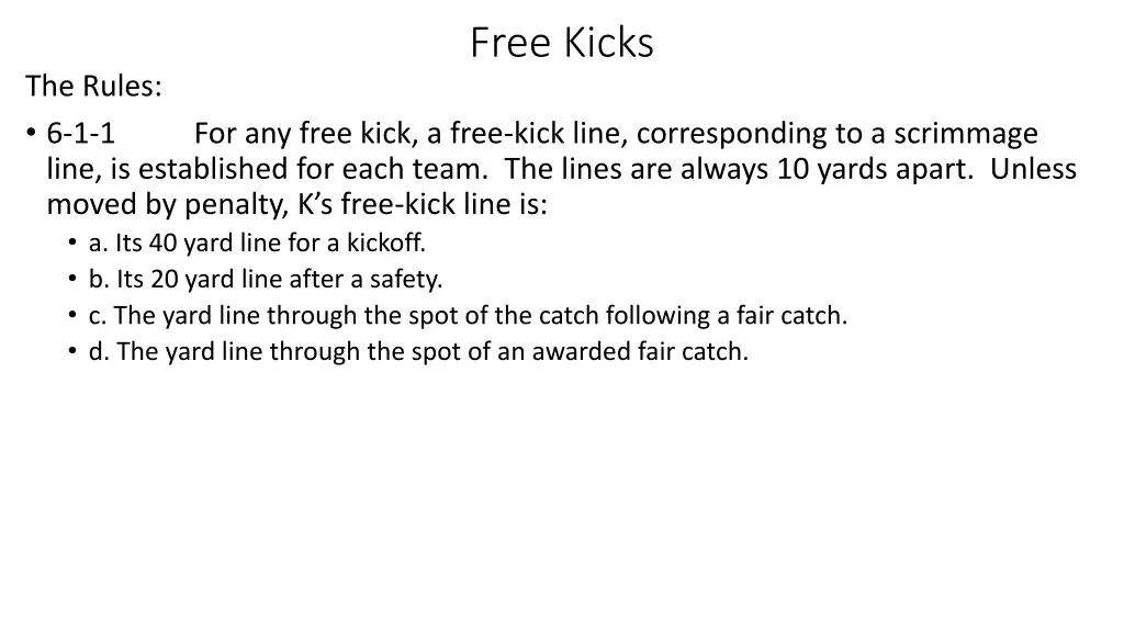 free kicks 4