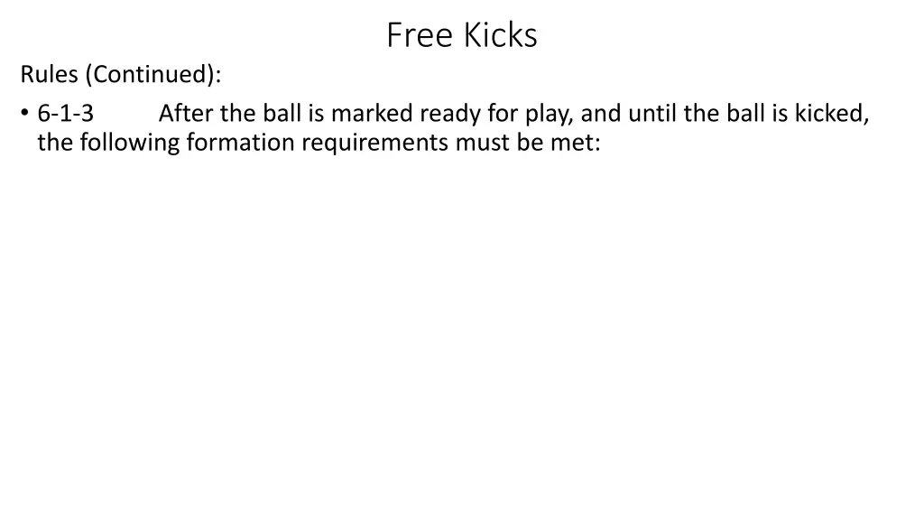 free kicks 5