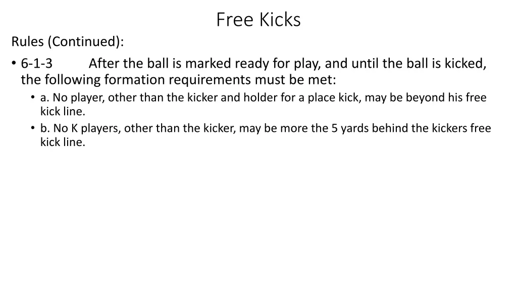 free kicks 7