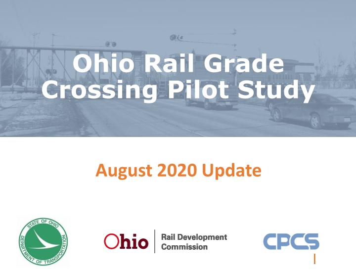 ohio rail grade crossing pilot study